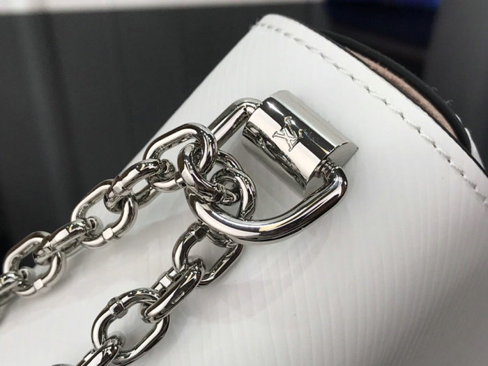 Louis Vuitton Epi Leather Twist Mini White M56117