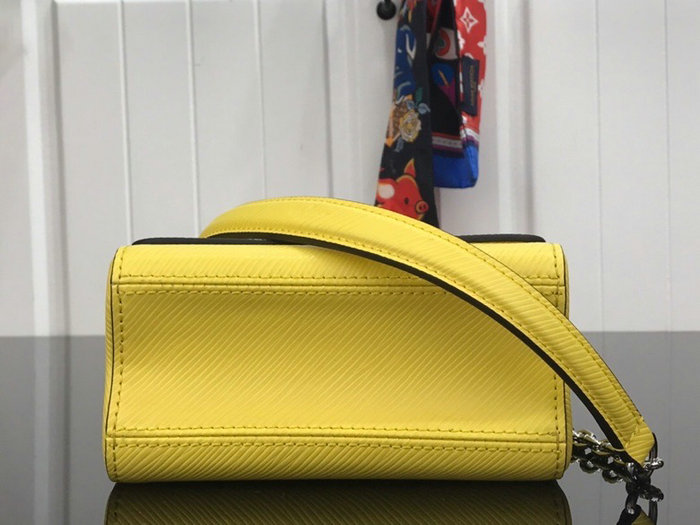 Louis Vuitton Epi Leather Twist Mini Yellow M56117