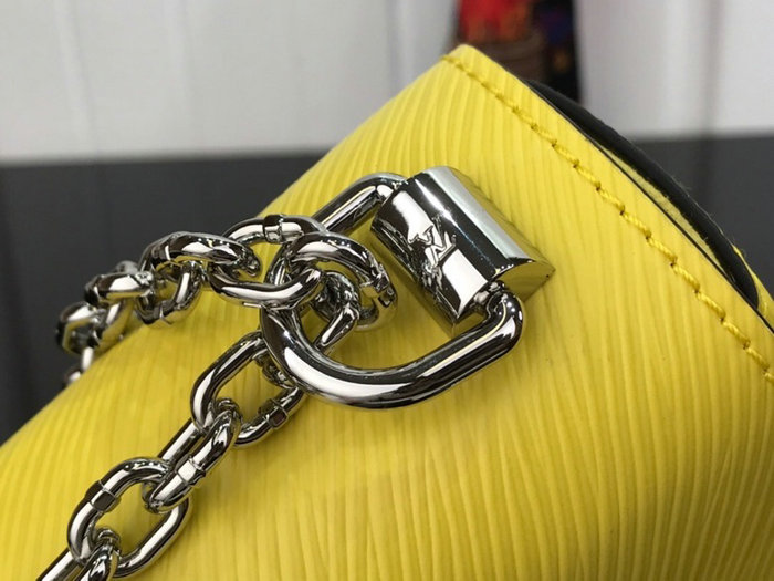 Louis Vuitton Epi Leather Twist Mini Yellow M56117