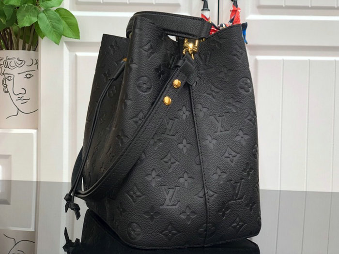 Louis Vuitton Monogram Empreinte Neonoe MM Noir M45256