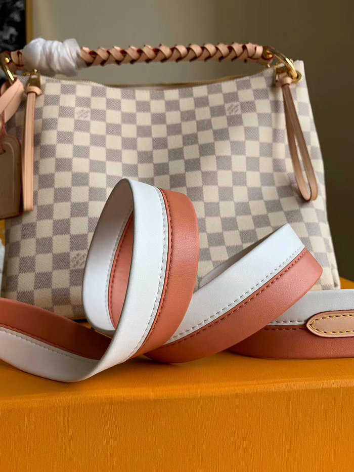 Louis Vuitton Damier Azur Beaubourg Hobo MM N40343