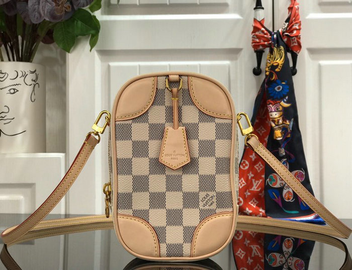 Louis Vuitton Damier Azur Canvas Mini Luggage N44583