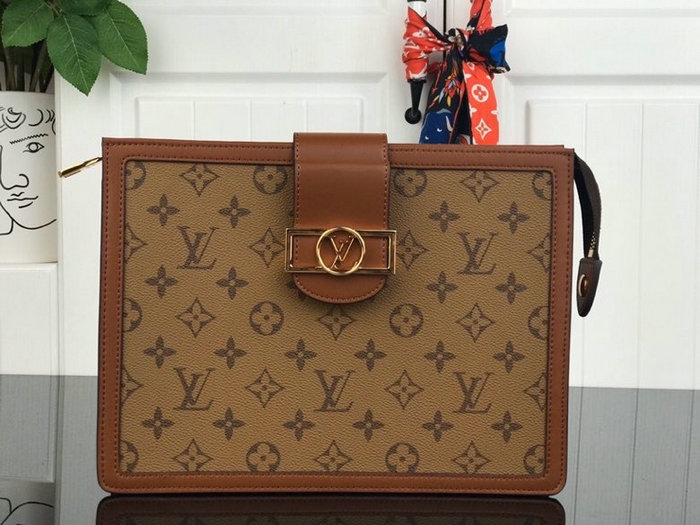 Louis Vuitton Monogram Canvas Dauphine Clutch M441783