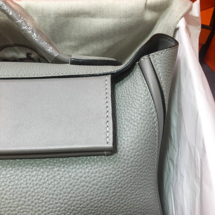 Hermes Kelly 24/24 Togo Leather Bag Light Blue H06131