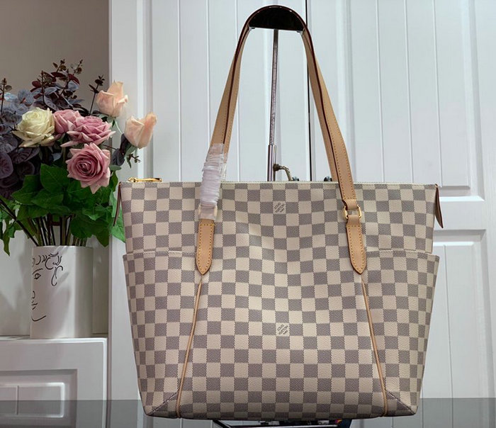 Louis Vuitton Damier Azur Canvas Totally MM N56689