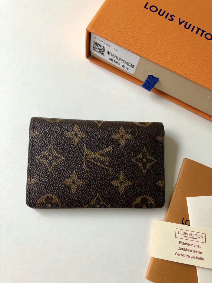 Louis Vuitton Monogram Canvas Pocket Organizer M60502