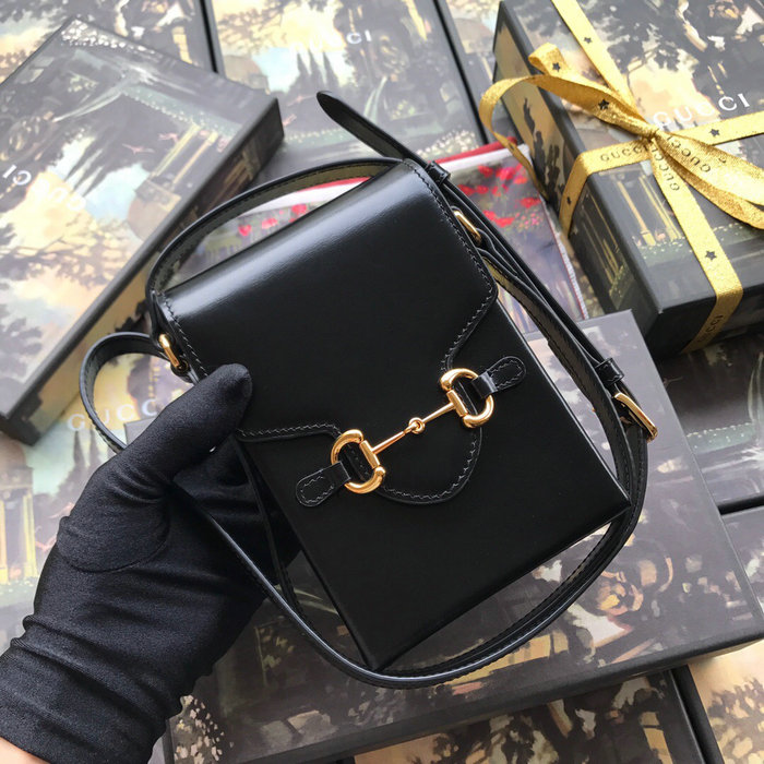 Gucci Horsebit 1955 Mini Bag Black 625615