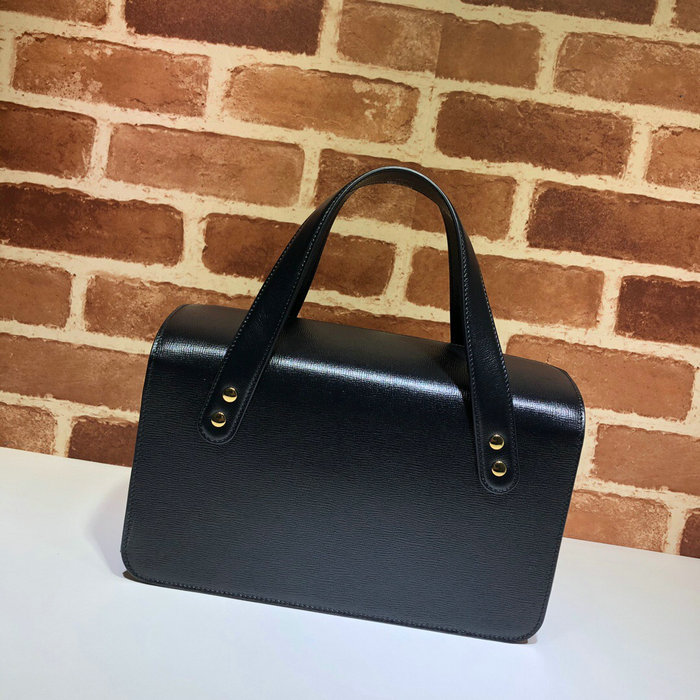 Gucci Horsebit 1955 Small Top Handle Bag Black 627323