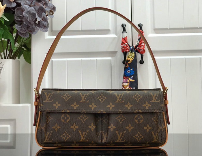 Louis Vuitton Monogram Viva Cite MM Shoulder Bag M51164