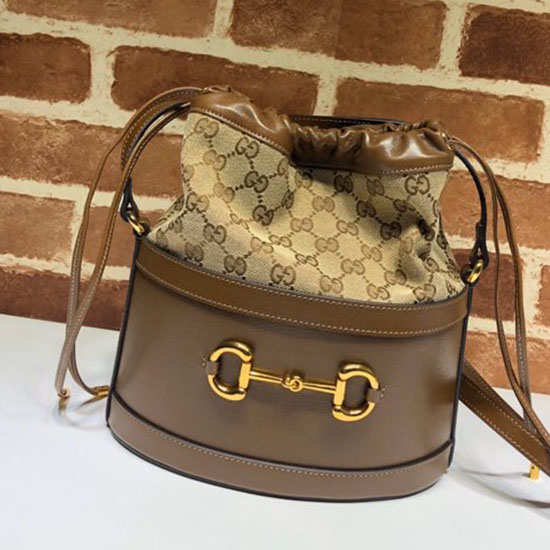 Gucci Horsebit 1955 bucket bag Brown 602118