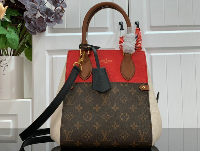 Louis Vuitton Fold Tote PM Red M45389