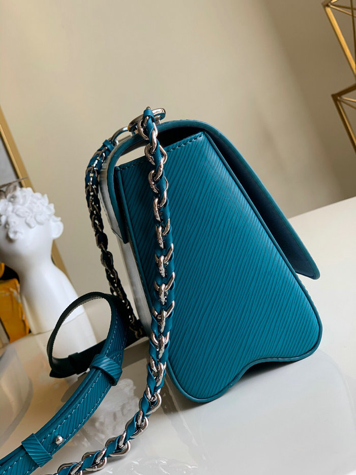 Louis Vuitton Epi Leather Twist MM Blue M50282