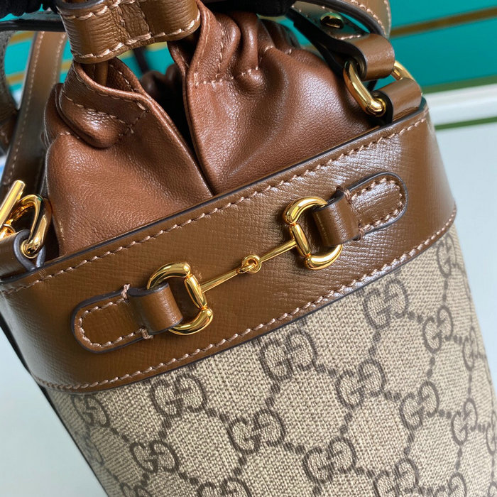 Gucci Horsebit 1955 Small Bucket Bag 637115