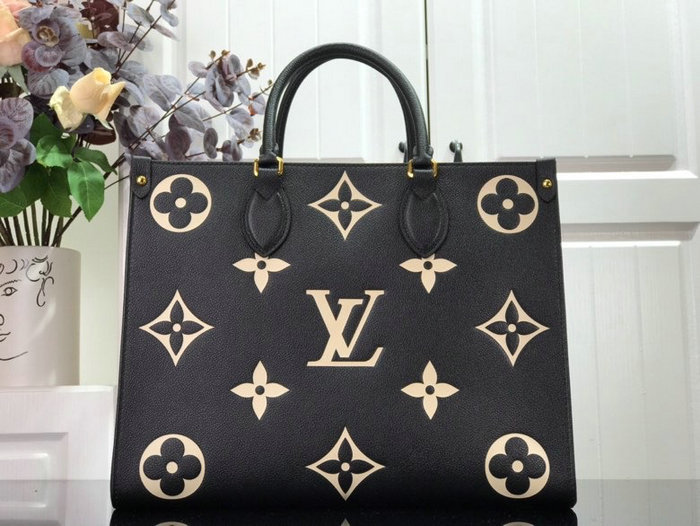 Louis Vuitton Onthego MM Noir M45495