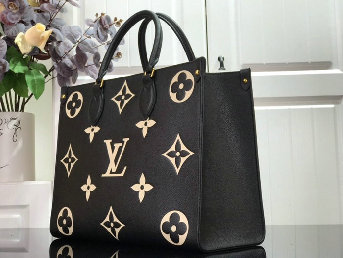 Louis Vuitton Onthego MM Noir M45495