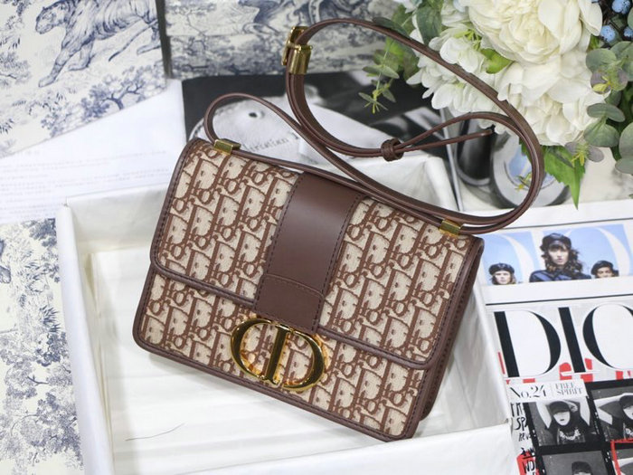 Dior 30 Montaigne Chain Bag Brown M9208