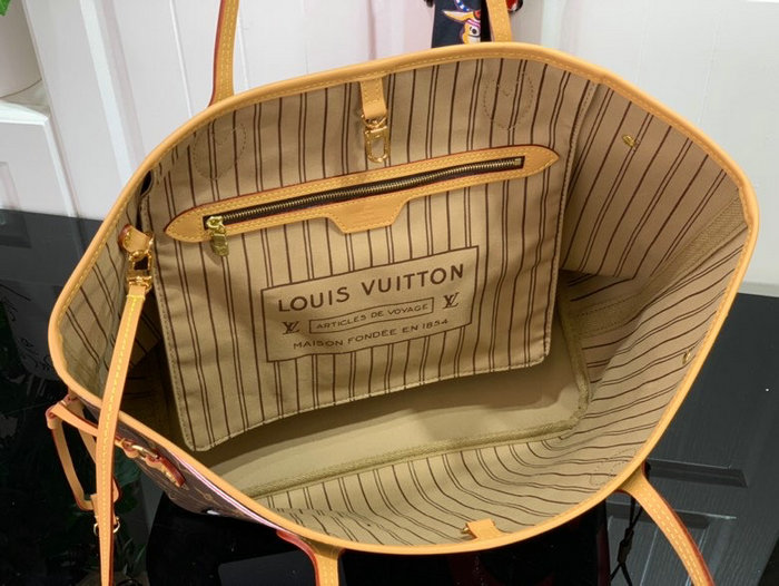 Louis Vuitton Game On Neverfull MM Tote Bag M57452