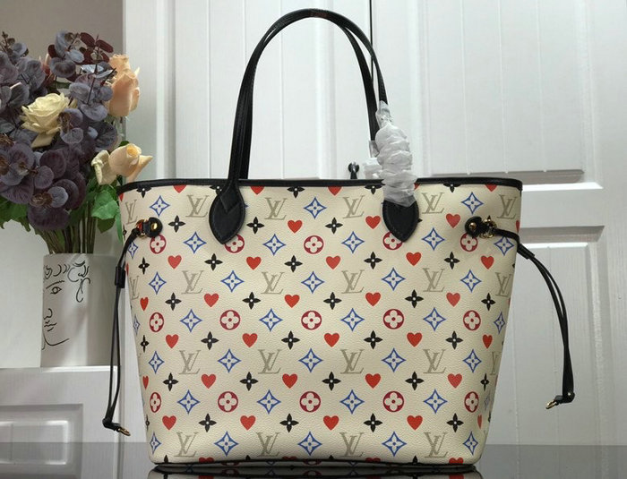 Louis Vuitton Game On Neverfull MM Tote Bag M57462