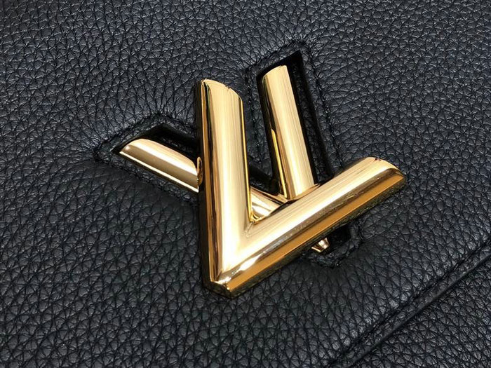 Louis Vuitton Twist One Handle MM Black M57093