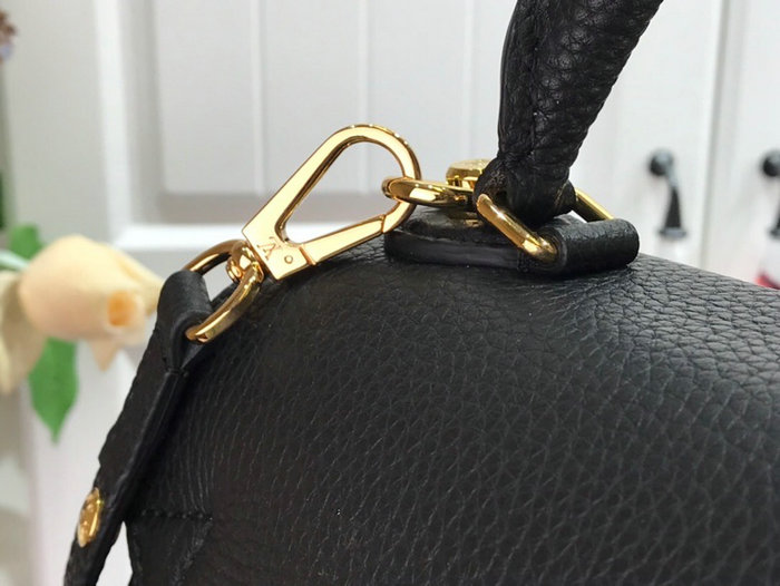 Louis Vuitton Twist One Handle MM Black M57093