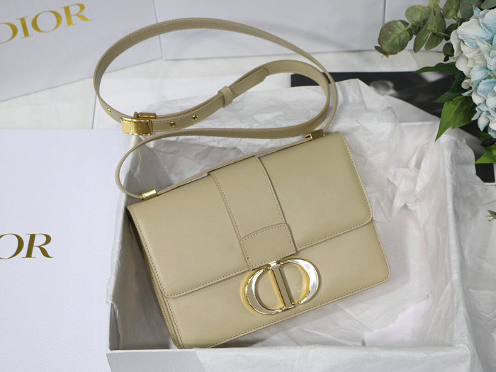 Dior 30 Montaigne Calfskin Bag Beige M9030