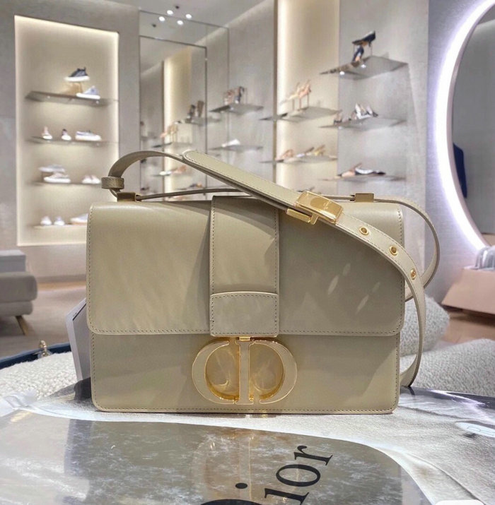 Dior 30 Montaigne Calfskin Bag Beige M9030