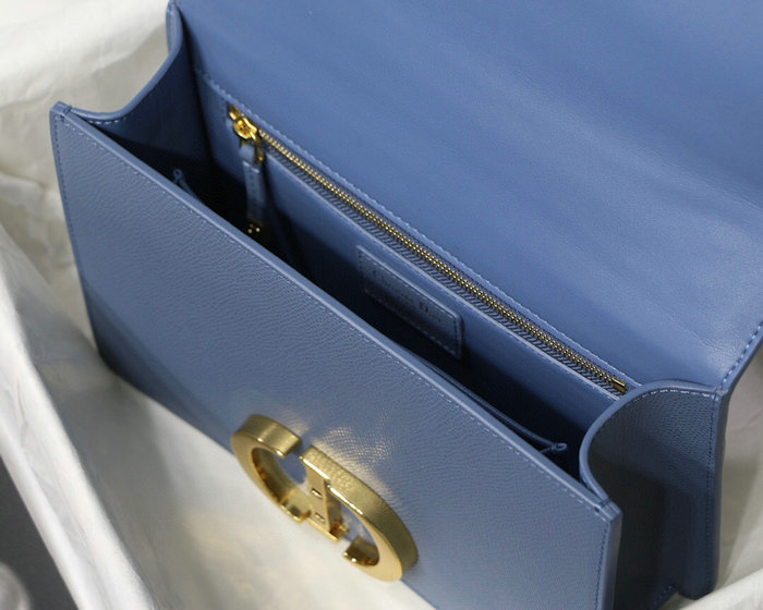 Dior 30 Montaigne Calfskin Bag Blue M9030