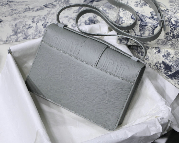 Dior 30 Montaigne Calfskin Bag Grey M9030