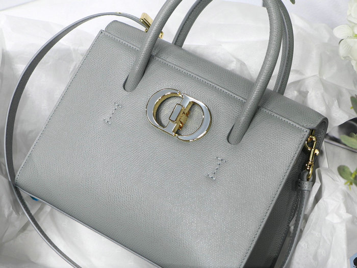 Dior Medium St Honore Tote Grey M8012