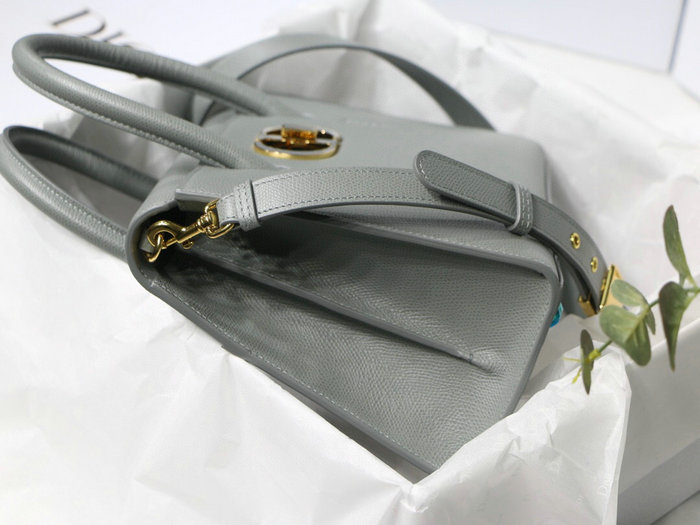 Dior Medium St Honore Tote Grey M8012