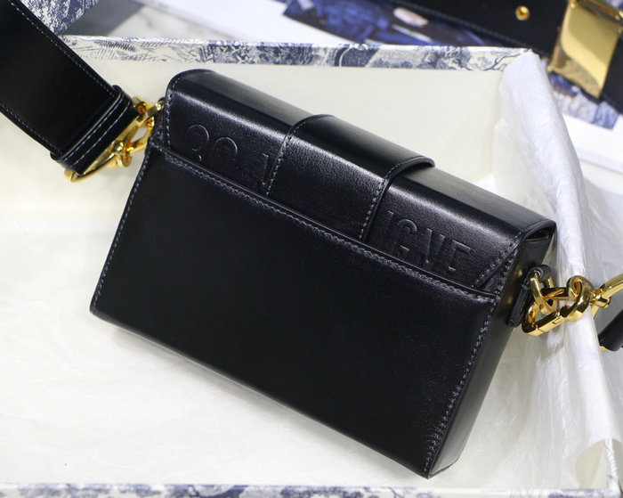 Dior Smooth Calfskin 30 Montaigne Box Bag Black M9032