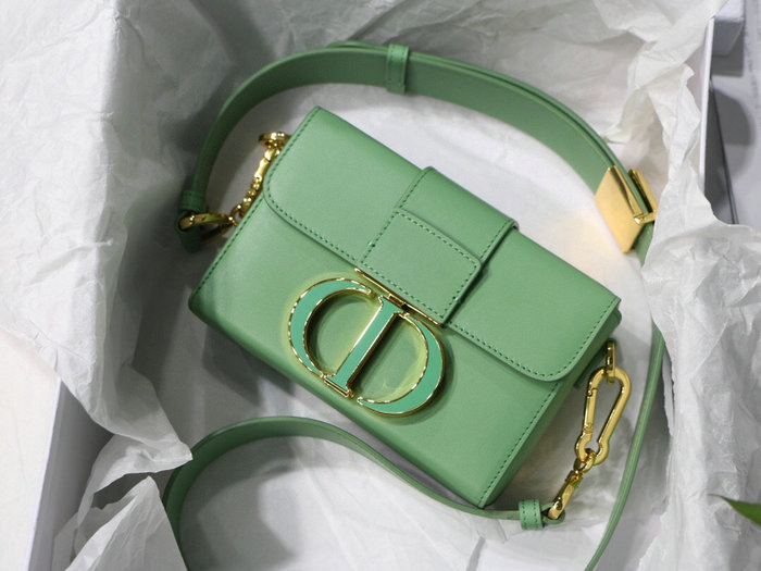 Dior Smooth Calfskin 30 Montaigne Box Bag Green M9032