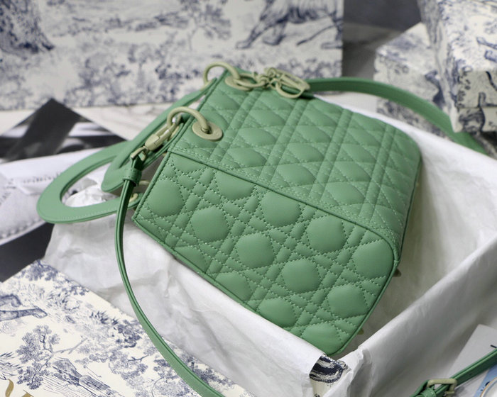 Lady Dior Ultra-Matte Bag Green D92401