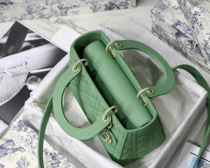 Lady Dior Ultra-Matte Bag Green D92401