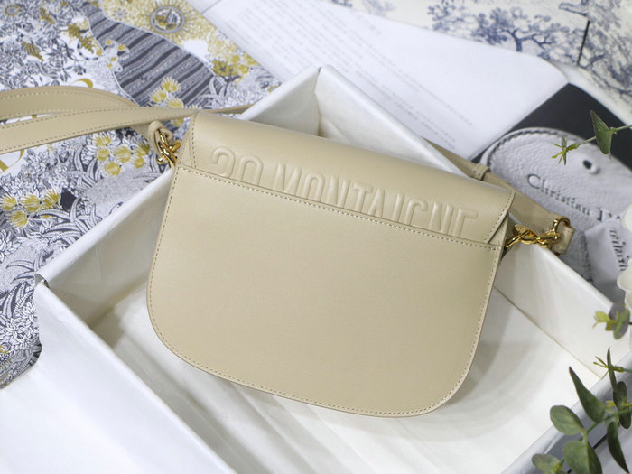 Medium Dior Box Calfskion Bobby Bag Beige M9319