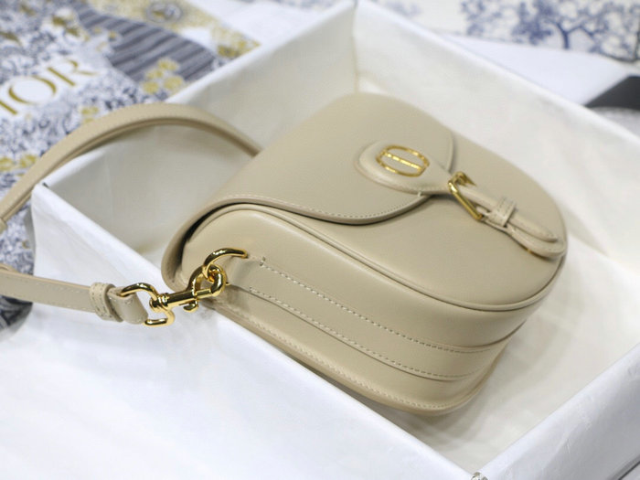 Medium Dior Box Calfskion Bobby Bag Beige M9319