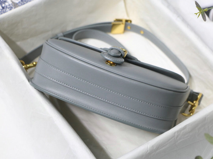 Medium Dior Box Calfskion Bobby Bag Grey M9319