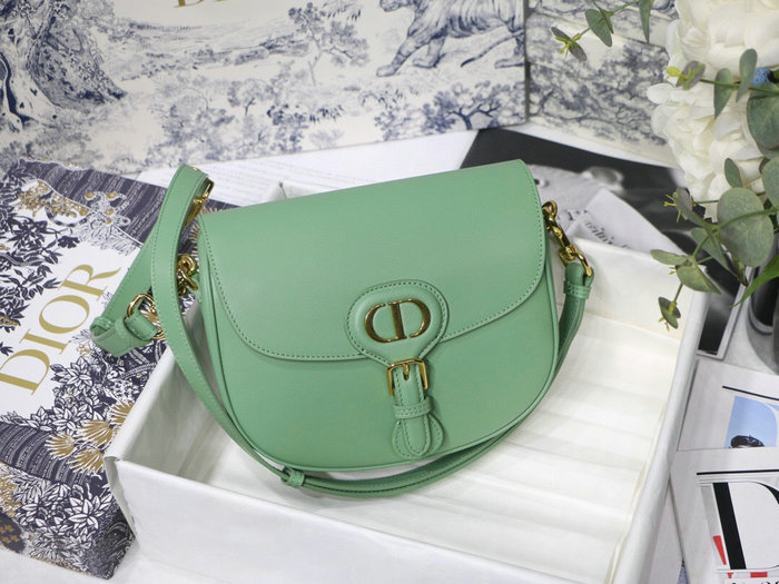 Medium Dior Box Calfskion Bobby Bag Mint Green M9319