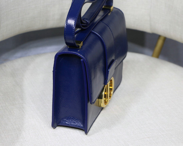 Dior 30 Montaigne Calfskin Bag Blue M9030