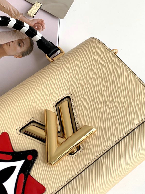 LV Crafty Twist MM Cream M56780