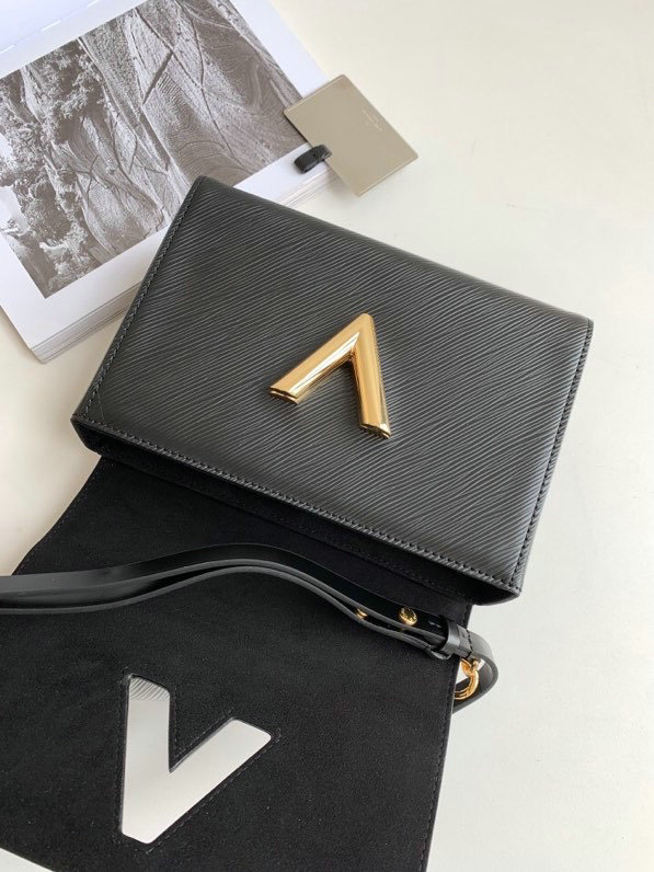 Louis Vuitton Twist MM and Twisty Black M55683