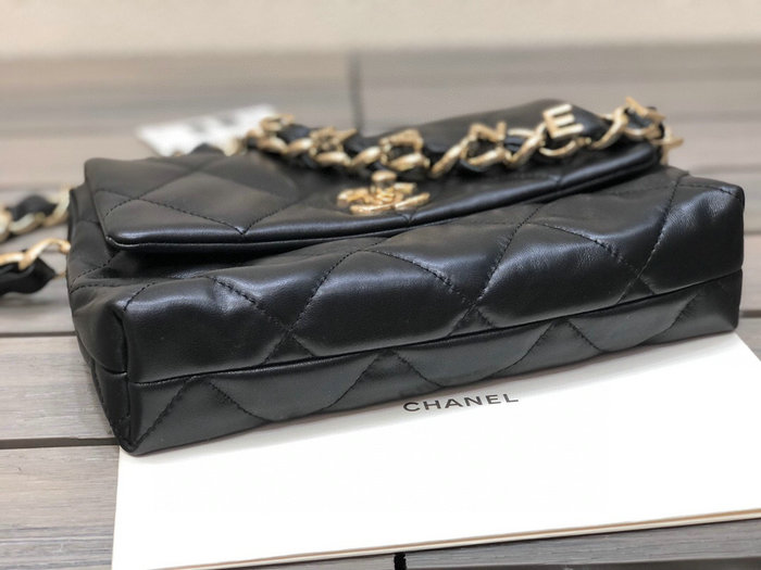 Chanel Lambskin Small Flap Bag Black AS2299