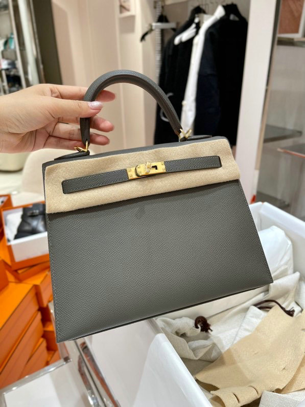 Hermes Epsom Leather Kelly Bag HK252810