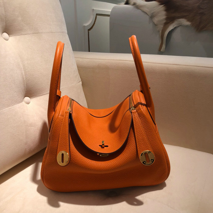 Hermes Togo Leather Lindy Bag HL26308