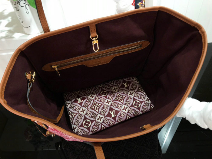 Louis Vuitton SINCE 1854 NEVERFULL MM Bordeaux M57230