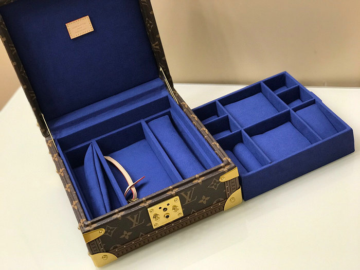 Louis Vuitton Jewelry Box Blue M20040