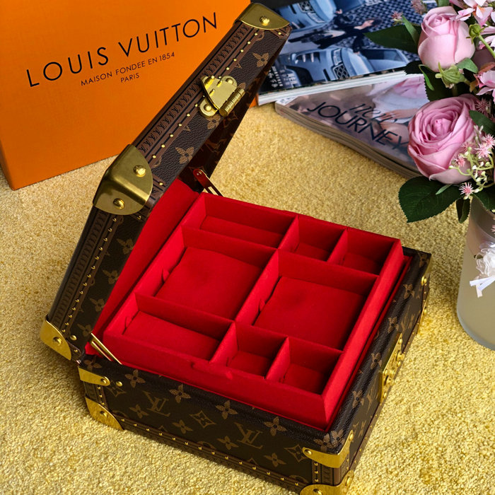 Louis Vuitton Jewelry Box Red M20040