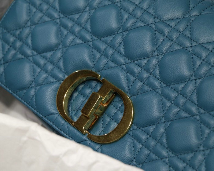 Dior Caro Bag Indigo Blue DM8016