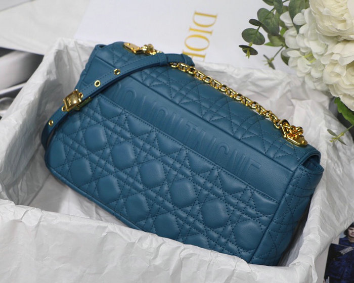 Dior Caro Bag Indigo Blue DM8016