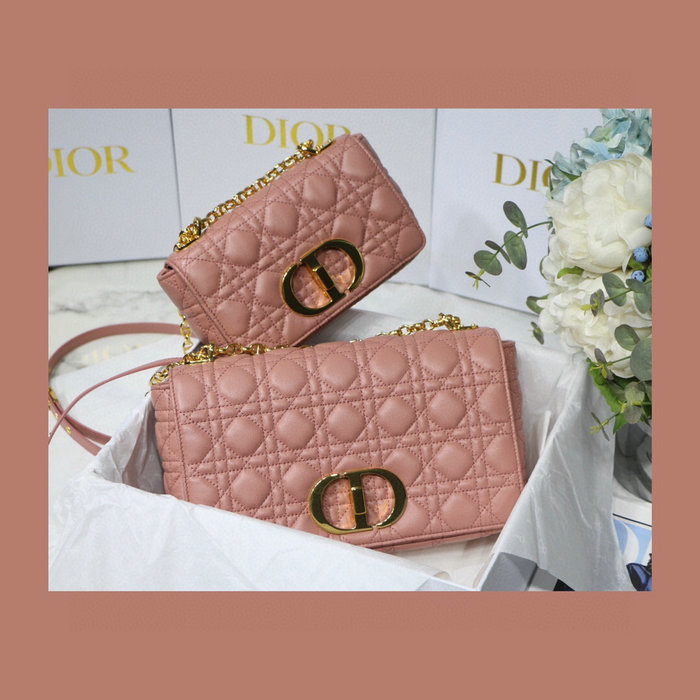 Dior Caro Bag Indigo Pink DM8016